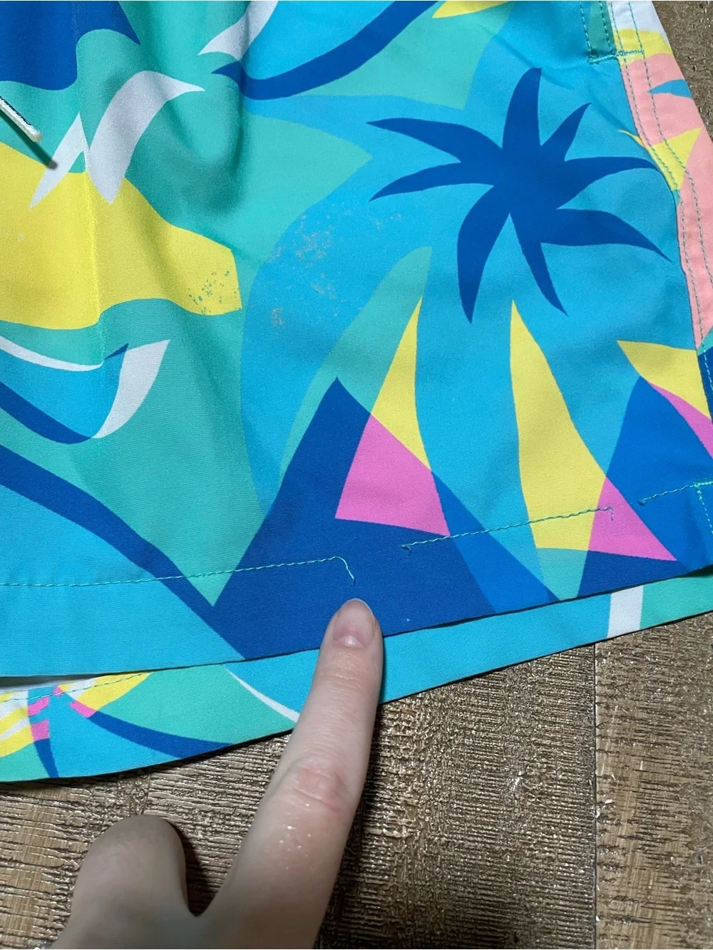 chubbies mens Tropical Print Swim Trunks
